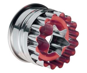 6x Linzer-Ausstechform Stern 5 CM Acciaio Inox Plätzchenausstecher Formina