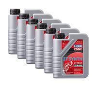 6x Liqui Moly 1505 Motorbike 2t Synth Street Racing Race Motoro 1L