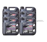 6x Liqui Moly Atv 4T Oli Motore 10W-40 Fuoristrada 4-Takt Quad olio motore 4L