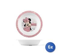 6x Lulabi Piatti fondi Disney in PET, decorato, 19,5 cm