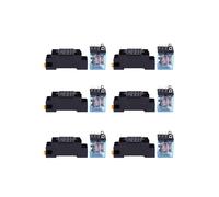 6X LY2NJ HH62P-L JQX-13F 220V AC Bobina DPDT Rele' di Potere 8 Pin Con PTF08A Socket