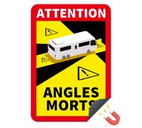 6X Magnete Angoli Morti Per Camper Avviso Angolo Cieco UV Resistente RV004