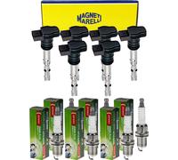 6x Magneti Marelli Bobina Accensione + Denso Candela di per Alpina B7 E65