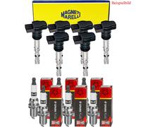 6x Magneti Marelli Bobina + Champion Candela per VW Golf IV 1J1 2.8