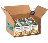 6X Maina il Panettone Mini Buono e Soffice con Uvetta e senza Canditi 100g - Natale 2023 [CAIYA® BOX da 6 Confezioni]