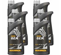 6X MANNOL 1 Litro O.E.M. 8208 Olio Del Cambio Automatico