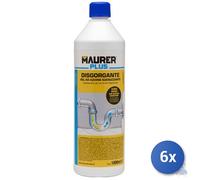 6x Maurer Disgorgante Gel Plus Ml 1000