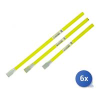 6x Maurer Scalpello A Taglio Per Elettricisti Mm 200