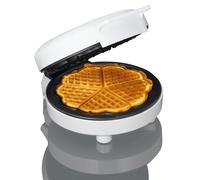 6x Melissa Macchina per Waffle 1200W Acciaio Inox Bianco Maker Automatico