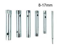 6x Metrico Tubular Box Wrench Set Tubo Cavo Presa Chiave Filtro Chiave 8-17mm
