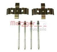 6x METZGER 109-1848 Kit accessori pastiglia freno Anteriore