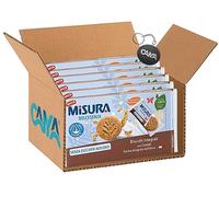 6X Misura Dolcesenza Biscotti Integrali con Cereali Frollini Senza Zuccheri Aggiunti 280g [CAIYA® BOX da 6 Confezioni]