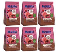 6X Misura Fibrextra Frollini Integrali con Morbida Farcitura ai Frutti di Bosco e Barbabietola 260gr [6 Confezioni]