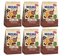 6X Misura Fibrextra Frollini Integrali con Morbida Farcitura al Cioccolato Fondente 260gr [6 Confezioni]