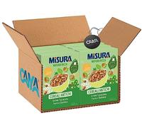 6X Misura Fiocchi di Mais Natura Ricca con Cereali Antichi Grano Saraceno, Farro e Quinoa 350g [CAIYA® BOX da 6 Confezioni]