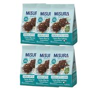 6X Misura Privolat Biscotti al Cacao e Riso Soffiato Frollini Senza Latte e Uova 290g [6 Confezioni]