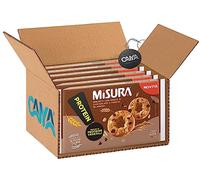 6X Misura Protein Biscotti Croccanti con Fiocchi di Avena e Gocce di Cioccolato 260g [CAIYA® BOX da 6 Confezioni]