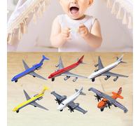 6x modelli di aerei da combattimento in lega 1/64 per oggetti da collezione