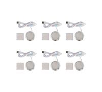 6X Modello di Stampa 3D Luce LED Faretto LED Luce Notturna Ultrasottile 5V Luce LED Regolabile USB per Lampada Kit Garage