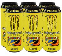 6X Monster - Energy Drink The Doctor - Special Edition Valentino Rossi VR46 With Signature - Firmata