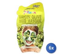 6x Montagne Viso Maschera 20 Ml. Olio D'Oliva