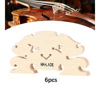 6x Morin Khuur Bridge Professionale Pratico Robusto Ponte per Violino a