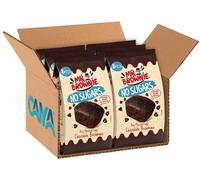 6X Mr Brownie No Sugars Brownies al Cioccolato Senza Zuccheri 8 Pezzi 200g
