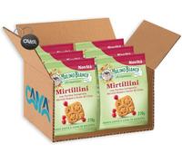 6X Mulino Bianco Armonia Mirtillini Biscotti con Farina Integrale, Mirtilli Rossi e Semi di Chia 270g - NOVITA' 2023 [CAIYA® BOX da 6 Confezioni]