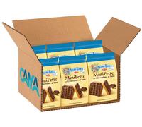 6X Mulino Bianco MiniFette Ricoperte di Cioccolato a Latte MIni Fette 90g