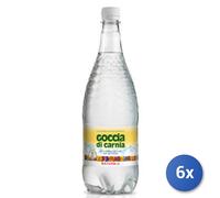 6x Multipack Acqua Goccia Carnia Naturale Lt 1