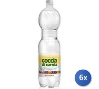 6x Multipack Acqua Goccia Carnia Naturale Lt 1.5