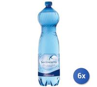 6x Multipack Acqua San Benedetto Frizzante Lt 1.5