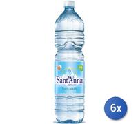6x Multipack Acqua Sant'Anna Naturale Lt 1.5