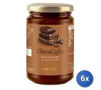 6x Multipack Agrisicilia Crema Cacao E Caffe Gr 340