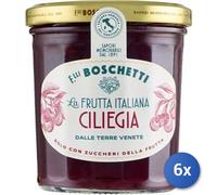 6x Multipack Boschetti Confettura Ciliegie Gr 320