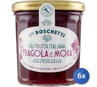6x Multipack Boschetti Confettura Fragola E More Gr 320