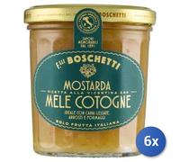 6x Multipack Boschetti Vicentina Mostarda Gr 350
