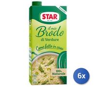 6x Multipack Brodo Star Pronto Verdureure Lt 1