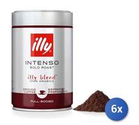 6x Multipack Caffe Illy Espresso Intenso Gr 250