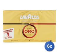 6x Multipack Caffe Lavazza 3X250 Oro Tripack