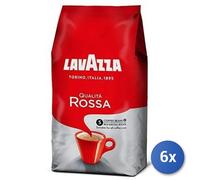 6x Multipack Caffe Lavazza Kg 1 Grani Rossa