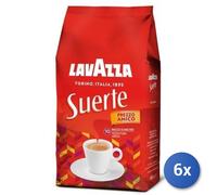 6x Multipack Caffe Lavazza Kg 1 Grani Suerte