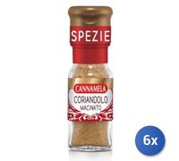 6x Multipack Cannamela Coriandolo Macinato Gr 23