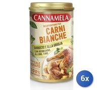 6x Multipack Cannamela Insaporitore Carni Bianche Gr 90