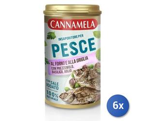 6x Multipack Cannamela Insaporitore Pesce Gr 90