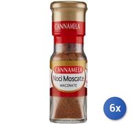 6x Multipack Cannamela Noci Moscate Macinate Gr 25