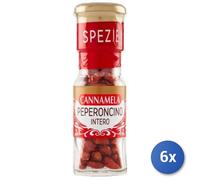 6x Multipack Cannamela Peperoncino Intero Gr 9