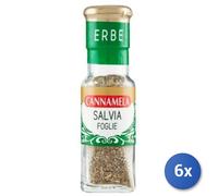 6x Multipack Cannamela Salvia Foglie Gr 8