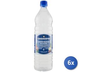 6x Multipack Casaceto Aceto Di Alcool Lt 1