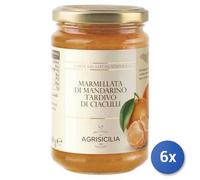 6x Multipack Confettura Agrisicilia Mandarino Tardivo Gr. 360